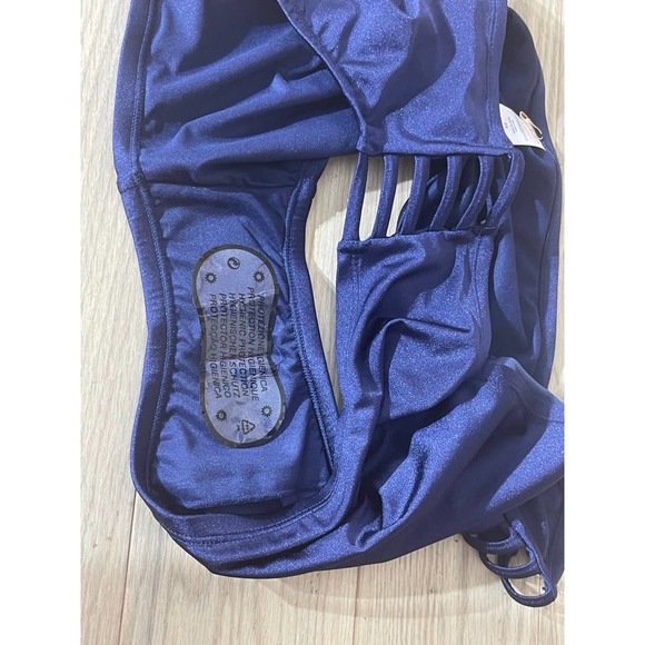 NWT LYSA SZ: 3X / 26W Navy 2 Piece Tankini - Picture 9 of 12